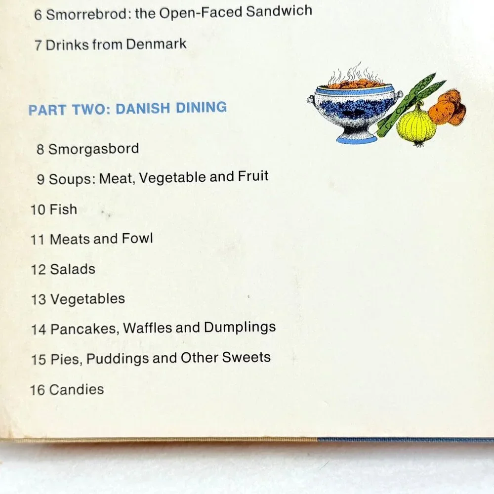 Wonderful Wonderful Danish Cooking - Ingeborg Dahl Jensen (1965) 1st Edition